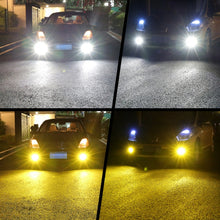 Load image into Gallery viewer, DC9-36V 30W 3000LM IP65 Car LED Double Color Fog Light with 30LEDs SMD-2525 Lamp, 2 PCS V6 880, 2 PCS V6 9005, 2 PCS V6 9006, 2 PCS V6 H4, 2 PCS V6 H7, 2 PCS V6 H10, 2 PCS V6 H11, 2 PCS V6 H16, 2 PCS V6 P13W