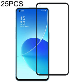 25 PCS Full Glue Full Screen Tempered Glass Film, For OPPO Reno6 5G / Reno7 5G / Reno7 SE 5G / A96 (25 PCS), For OPPO Reno6 Pro 5G / Reno6 Pro+ 5G / Reno7 Pro 5G (25 PCS), For Xiaomi Black Shark 4 / 4 Pro (25 PCS)