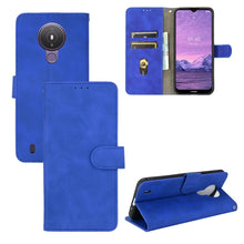 Load image into Gallery viewer, Solid Color Skin Feel Magnetic Buckle Horizontal Flip Calf Texture PU Leather Case with Holder &amp; Card Slots &amp; Wallet, For Nokia 1.4, For Samsung Galaxy A22 4G