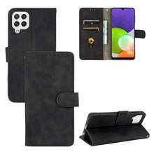 Load image into Gallery viewer, Solid Color Skin Feel Magnetic Buckle Horizontal Flip Calf Texture PU Leather Case with Holder &amp; Card Slots &amp; Wallet, For Nokia 1.4, For Samsung Galaxy A22 4G