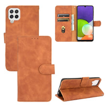 Load image into Gallery viewer, Solid Color Skin Feel Magnetic Buckle Horizontal Flip Calf Texture PU Leather Case with Holder &amp; Card Slots &amp; Wallet, For Nokia 1.4, For Samsung Galaxy A22 4G