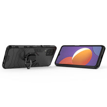 Load image into Gallery viewer, Shockproof PC + TPU Protective Case with Magnetic Ring Holder, For Samsung Galaxy M12