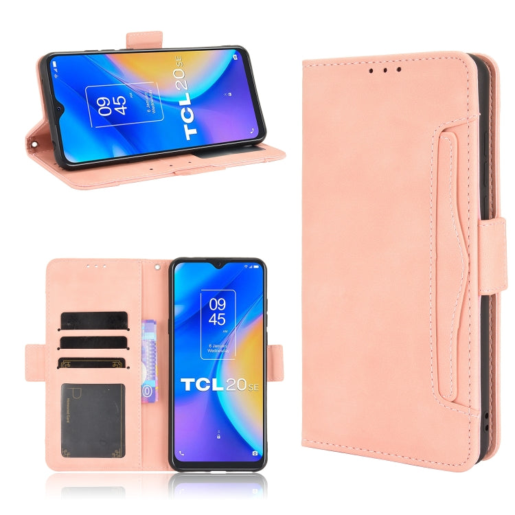 Skin Feel Calf Pattern Horizontal Flip Leather Case with Holder & Card Slots & Photo Frame, For Motorola Moto G40 Fusion / Moto G60, For OPPO Realme C11 2021 / C20 / C20A, For OPPO Reno5 A, For TCL 20 5G / 20S, For TCL 20 Pro 5G, For TCL 20 SE         ...
