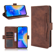 Load image into Gallery viewer, Skin Feel Calf Pattern Horizontal Flip Leather Case with Holder &amp; Card Slots &amp; Photo Frame, For Motorola Moto G40 Fusion / Moto G60, For OPPO Realme C11 2021 / C20 / C20A, For OPPO Reno5 A, For TCL 20 5G / 20S, For TCL 20 Pro 5G, For TCL 20 SE         ...