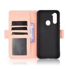 Load image into Gallery viewer, Skin Feel Calf Pattern Horizontal Flip Leather Case with Holder &amp; Card Slots &amp; Photo Frame, For ZTE Libero 5G