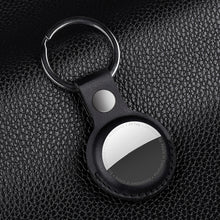 Load image into Gallery viewer, For AirTag Shockproof Anti-scratch Leather Protective Case Cover with Hang Loop Key Chain