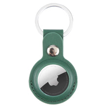 Load image into Gallery viewer, For AirTag Shockproof Anti-scratch Leather Protective Case Cover with Hang Loop Key Chain