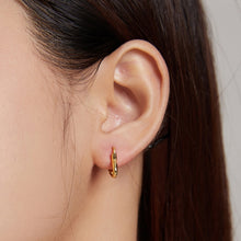 Load image into Gallery viewer, S925 Sterling Silver Heart-shaped Hollow Ear Stud Women Earrings, Heart-shaped Hollow(Gold), Heart-shaped Hollow(Silver)