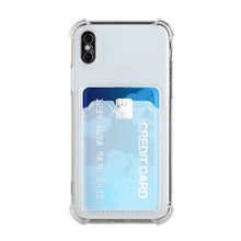Load image into Gallery viewer, TPU Dropproof Protective Back Case with Card Slot, For iPhone 8 Plus / 7 Plus, For iPhone SE 2022 / SE 2020 / 8 / 7, For iPhone XS / X, For iPhone XR, For iPhone XS Max