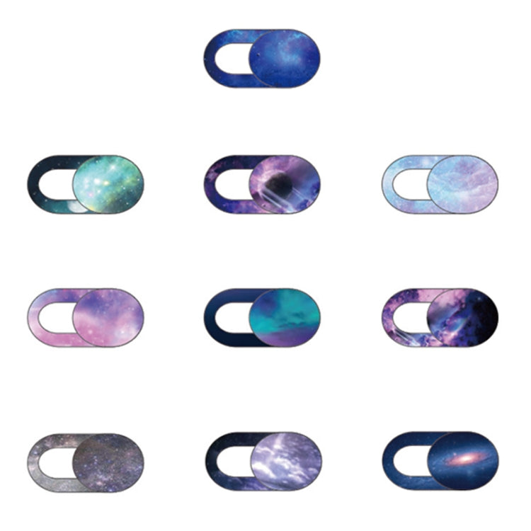 8 PCS Universal Oval Shape Design WebCam Cover Camera Cover for Desktop, Laptop, Tablet, Phones, Color Random