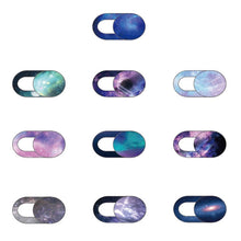 Load image into Gallery viewer, 8 PCS Universal Oval Shape Design WebCam Cover Camera Cover for Desktop, Laptop, Tablet, Phones, Color Random