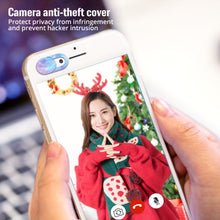 Load image into Gallery viewer, 8 PCS Universal Oval Shape Design WebCam Cover Camera Cover for Desktop, Laptop, Tablet, Phones, Color Random