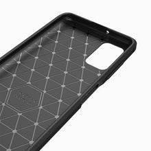 Load image into Gallery viewer, Brushed Texture Carbon Fiber TPU Case, For Samsung Galaxy A03s 164mm