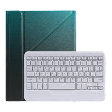 Load image into Gallery viewer, B011 Splittable Bluetooth Keyboard Leather Case with Triangle Holder &amp; Pen Slot, For iPad 9.7 2018 &amp; 2017 / Pro 9.7 / Air 2, For iPad 10.2 2020 &amp; 2019 / Pro 10.5 inch / Air 3 10.5 inch                                                                    ...