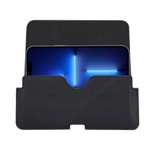 Load image into Gallery viewer, Universal Cow Leather Horizontal Mobile Phone Leather Case Waist Bag For 6.1 inch and Below Phones, For 6.1 inch and Below Phones