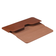 Load image into Gallery viewer, Universal Cow Leather Horizontal Mobile Phone Leather Case Waist Bag For 6.1 inch and Below Phones, For 6.1 inch and Below Phones
