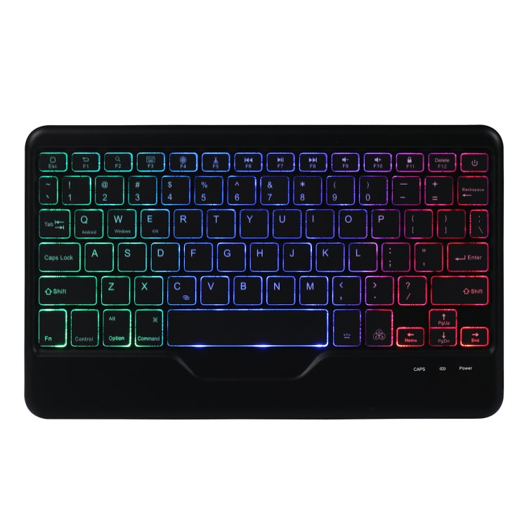 B011S Splittable Backlight Bluetooth Keyboard Leather Case with Triangle Holder & Pen Slot, For iPad 9.7 2018 & 2017 / Pro 9.7 / Air 2, For iPad 10.2 2020 & 2019 / Pro 10.5 inch / Air 3 10.5 inch                                                         ...