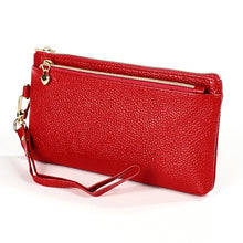 Load image into Gallery viewer, Ladies Multifunctional Cowhide Zipper Coin Purse Car Key Case