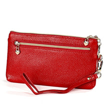Load image into Gallery viewer, Ladies Multifunctional Cowhide Zipper Coin Purse Car Key Case
