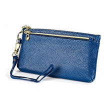 Load image into Gallery viewer, Ladies Multifunctional Cowhide Zipper Coin Purse Car Key Case