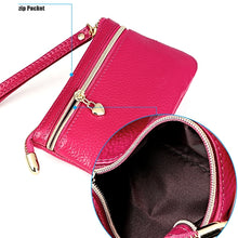 Load image into Gallery viewer, Ladies Sewing Thread Leather Fox Handbags Cute Mini Key Case