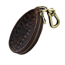 Load image into Gallery viewer, Vintage Leather Hanging Waist Universal Car Key Case, Vintage Leather Coffee