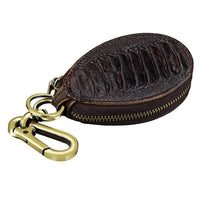 Load image into Gallery viewer, Vintage Leather Hanging Waist Universal Car Key Case, Vintage Leather Coffee