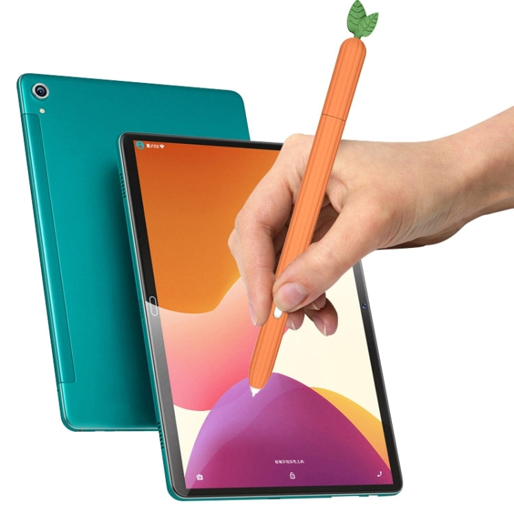 Fruit and Vegetable Shape Stylus Silicone Protective Case, For Samsung Galaxy Tab S6 Lite P610 / P615, For Samsung Galaxy Tab S7 SM-870 / SM-T875