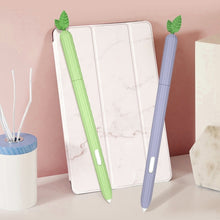 Load image into Gallery viewer, Fruit and Vegetable Shape Stylus Silicone Protective Case, For Samsung Galaxy Tab S6 Lite P610 / P615, For Samsung Galaxy Tab S7 SM-870 / SM-T875