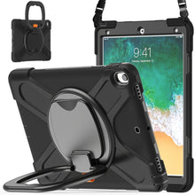 Load image into Gallery viewer, Silicone + PC Protective Case with Holder &amp; Shoulder Strap, For iPad Pro 10.5 2017 / Air 10.5 2019