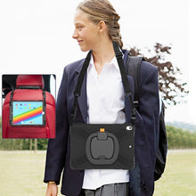 Load image into Gallery viewer, Silicone + PC Protective Case with Holder &amp; Shoulder Strap, For iPad Pro 10.5 2017 / Air 10.5 2019