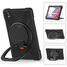 Load image into Gallery viewer, Silicone + PC Protective Case with Holder &amp; Shoulder Strap, For Samsung Galaxy Tab A7 Lite T220 / T225
