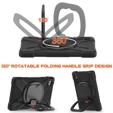 Load image into Gallery viewer, Silicone + PC Protective Case with Holder &amp; Shoulder Strap, For Samsung Galaxy Tab A7 Lite T220 / T225
