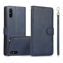Load image into Gallery viewer, For Xiaomi Redmi 9 Calf Texture 2 in 1 Detachable Magnetic Back Cover Horizontal Flip Leather Case with Holder &amp; Card Slots &amp; Wallet &amp; Photo Frame, For Xiaomi Redmi 9C, For Xiaomi Redmi 9A, For Xiaomi Redmi 9, For Xiaomi Redmi Note 8                   ...