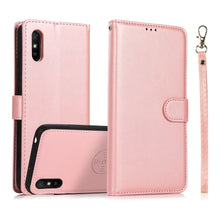 Load image into Gallery viewer, For Xiaomi Redmi 9 Calf Texture 2 in 1 Detachable Magnetic Back Cover Horizontal Flip Leather Case with Holder &amp; Card Slots &amp; Wallet &amp; Photo Frame, For Xiaomi Redmi 9C, For Xiaomi Redmi 9A, For Xiaomi Redmi 9, For Xiaomi Redmi Note 8                   ...