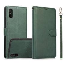 Load image into Gallery viewer, For Xiaomi Redmi 9 Calf Texture 2 in 1 Detachable Magnetic Back Cover Horizontal Flip Leather Case with Holder &amp; Card Slots &amp; Wallet &amp; Photo Frame, For Xiaomi Redmi 9C, For Xiaomi Redmi 9A, For Xiaomi Redmi 9, For Xiaomi Redmi Note 8                   ...