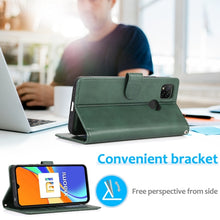 Load image into Gallery viewer, For Xiaomi Redmi 9 Calf Texture 2 in 1 Detachable Magnetic Back Cover Horizontal Flip Leather Case with Holder &amp; Card Slots &amp; Wallet &amp; Photo Frame, For Xiaomi Redmi 9C, For Xiaomi Redmi 9A, For Xiaomi Redmi 9, For Xiaomi Redmi Note 8                   ...