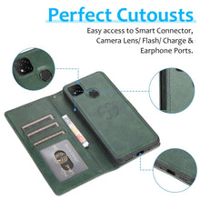 Load image into Gallery viewer, For Xiaomi Redmi 9 Calf Texture 2 in 1 Detachable Magnetic Back Cover Horizontal Flip Leather Case with Holder &amp; Card Slots &amp; Wallet &amp; Photo Frame, For Xiaomi Redmi 9C, For Xiaomi Redmi 9A, For Xiaomi Redmi 9, For Xiaomi Redmi Note 8                   ...