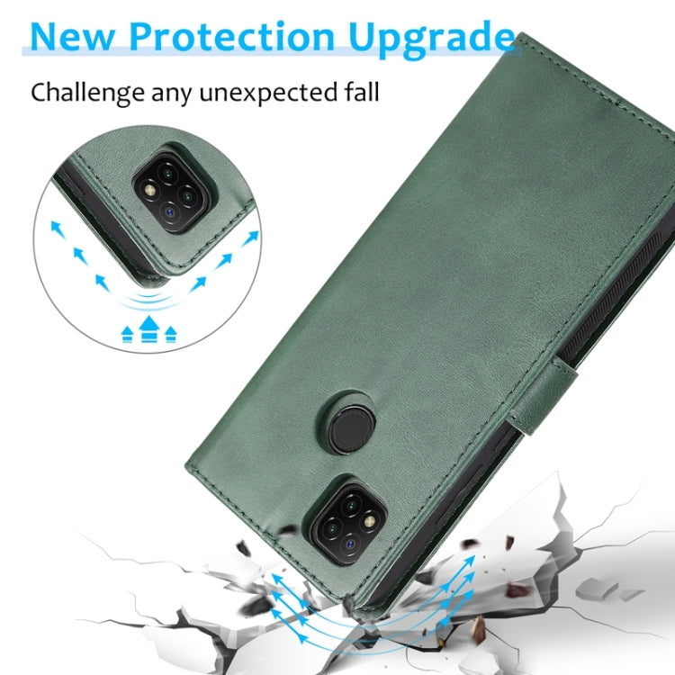 For Xiaomi Redmi 9 Calf Texture 2 in 1 Detachable Magnetic Back Cover Horizontal Flip Leather Case with Holder & Card Slots & Wallet & Photo Frame, For Xiaomi Redmi 9C, For Xiaomi Redmi 9A, For Xiaomi Redmi 9, For Xiaomi Redmi Note 8                   ...