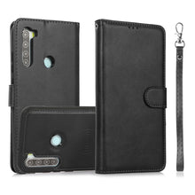Load image into Gallery viewer, For Xiaomi Redmi 9 Calf Texture 2 in 1 Detachable Magnetic Back Cover Horizontal Flip Leather Case with Holder &amp; Card Slots &amp; Wallet &amp; Photo Frame, For Xiaomi Redmi 9C, For Xiaomi Redmi 9A, For Xiaomi Redmi 9, For Xiaomi Redmi Note 8                   ...
