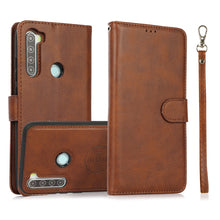 Load image into Gallery viewer, For Xiaomi Redmi 9 Calf Texture 2 in 1 Detachable Magnetic Back Cover Horizontal Flip Leather Case with Holder &amp; Card Slots &amp; Wallet &amp; Photo Frame, For Xiaomi Redmi 9C, For Xiaomi Redmi 9A, For Xiaomi Redmi 9, For Xiaomi Redmi Note 8                   ...