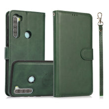 Load image into Gallery viewer, For Xiaomi Redmi 9 Calf Texture 2 in 1 Detachable Magnetic Back Cover Horizontal Flip Leather Case with Holder &amp; Card Slots &amp; Wallet &amp; Photo Frame, For Xiaomi Redmi 9C, For Xiaomi Redmi 9A, For Xiaomi Redmi 9, For Xiaomi Redmi Note 8                   ...