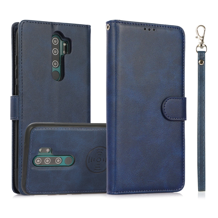 For Xiaomi Redmi 9 Calf Texture 2 in 1 Detachable Magnetic Back Cover Horizontal Flip Leather Case with Holder & Card Slots & Wallet & Photo Frame, For Xiaomi Redmi Note 9s, For Xiaomi Redmi Note 8 Pro, For Xiaomi Redmi 9C, For Xiaomi Redmi 9A         ...