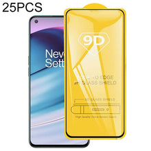 Load image into Gallery viewer, 25 PCS 9D Full Glue Full Screen Tempered Glass Film, For OnePlus Nord CE 5G / Nord CE 2 5G (25 PCS), For Samsung Galaxy A22 4G (25 PCS), For Samsung Galaxy S21 FE 5G (25 PCS), For Samsung Galaxy A22 5G (25 PCS)