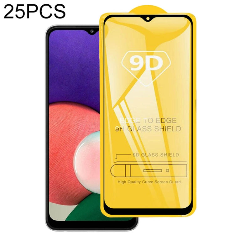25 PCS 9D Full Glue Full Screen Tempered Glass Film, For OnePlus Nord CE 5G / Nord CE 2 5G (25 PCS), For Samsung Galaxy A22 4G (25 PCS), For Samsung Galaxy S21 FE 5G (25 PCS), For Samsung Galaxy A22 5G (25 PCS)