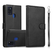 Load image into Gallery viewer, Calf Texture 2 in 1 Detachable Magnetic Back Cover Horizontal Flip Leather Case with Holder &amp; Card Slots &amp; Wallet &amp; Photo Frame, For Samsung Galaxy A11 / M11, For Samsung Galaxy A21, For Samsung Galaxy A21s, For Samsung Galaxy A32, For Samsung Galaxy A...