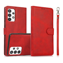 Load image into Gallery viewer, Calf Texture 2 in 1 Detachable Magnetic Back Cover Horizontal Flip Leather Case with Holder &amp; Card Slots &amp; Wallet &amp; Photo Frame, For Samsung Galaxy A11 / M11, For Samsung Galaxy A21, For Samsung Galaxy A21s, For Samsung Galaxy A32, For Samsung Galaxy A...