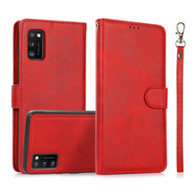 Load image into Gallery viewer, Calf Texture 2 in 1 Detachable Magnetic Back Cover Horizontal Flip Leather Case with Holder &amp; Card Slots &amp; Wallet &amp; Photo Frame, For Samsung Galaxy A11 / M11, For Samsung Galaxy A21, For Samsung Galaxy A21s, For Samsung Galaxy A32, For Samsung Galaxy A...