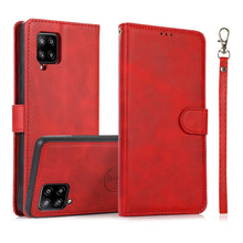 Load image into Gallery viewer, Calf Texture 2 in 1 Detachable Magnetic Back Cover Horizontal Flip Leather Case with Holder &amp; Card Slots &amp; Wallet &amp; Photo Frame, For Samsung Galaxy A11 / M11, For Samsung Galaxy A21, For Samsung Galaxy A21s, For Samsung Galaxy A32, For Samsung Galaxy A...