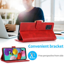 Load image into Gallery viewer, Calf Texture 2 in 1 Detachable Magnetic Back Cover Horizontal Flip Leather Case with Holder &amp; Card Slots &amp; Wallet &amp; Photo Frame, For Samsung Galaxy A51 5G, For Samsung Galaxy A52 5G / 4G, For Samsung Galaxy A70, For Samsung Galaxy A71                  ...